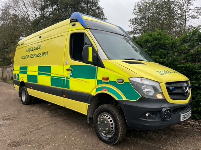 Mercedes Benz Sprinter 519 CDI LWB Incident Support Unit DLL